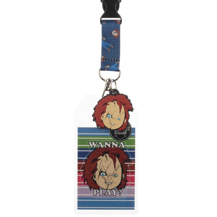 Chucky Wanna Play Lanyard