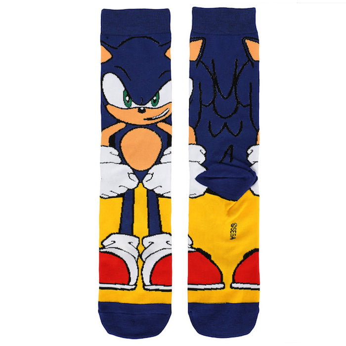 Sonic Modern Animigos 360 Mens Crew Socks