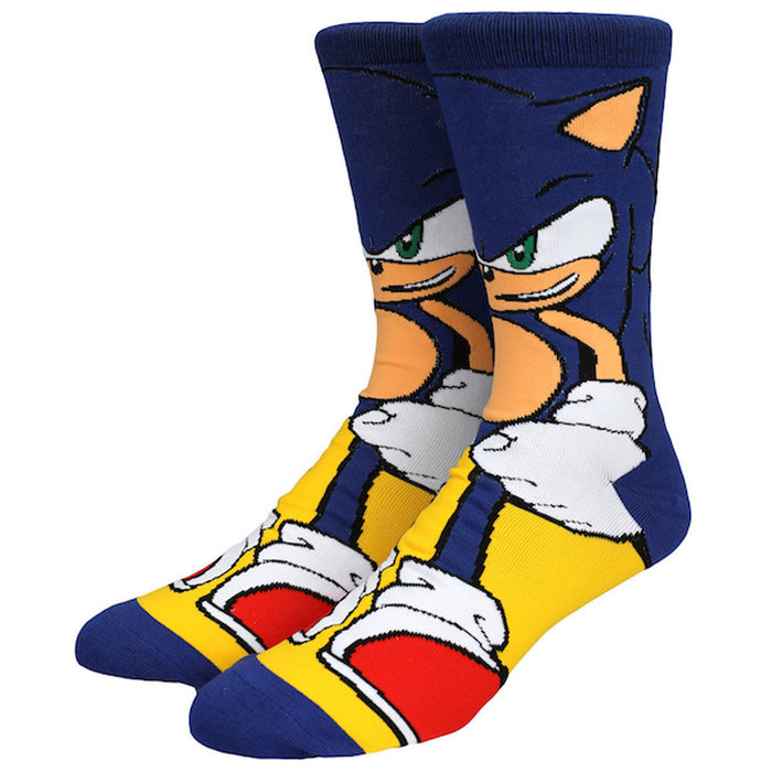 Sonic Modern Animigos 360 Mens Crew Socks