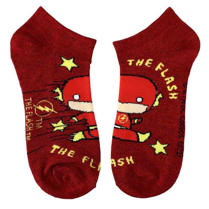 Bioworld DC Comics Justice League Chibi Ankle Socks, 5 Pairs