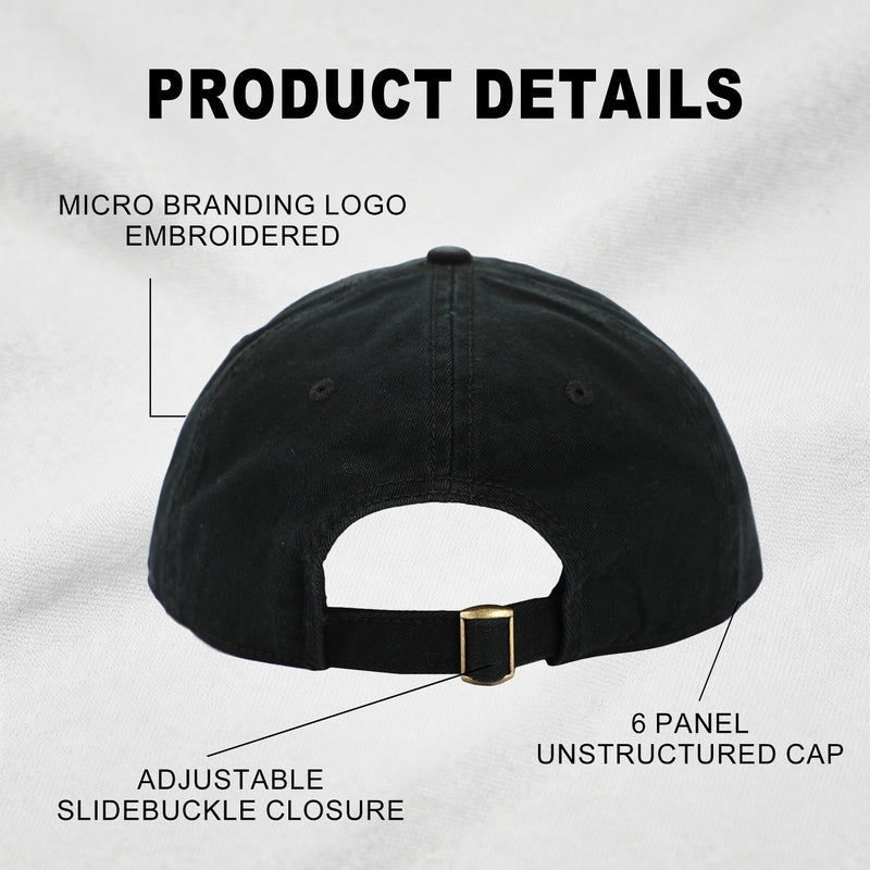Ghost Face Embroidered Adjustable Baseball Cap