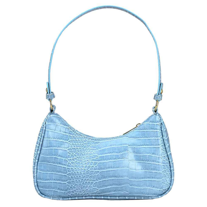 Bioworld Disney Cinderella Metal Badge Croco Handbag