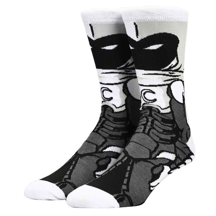 Bioworld Moon Knight Animigos 360 Character Mens Crew Socks