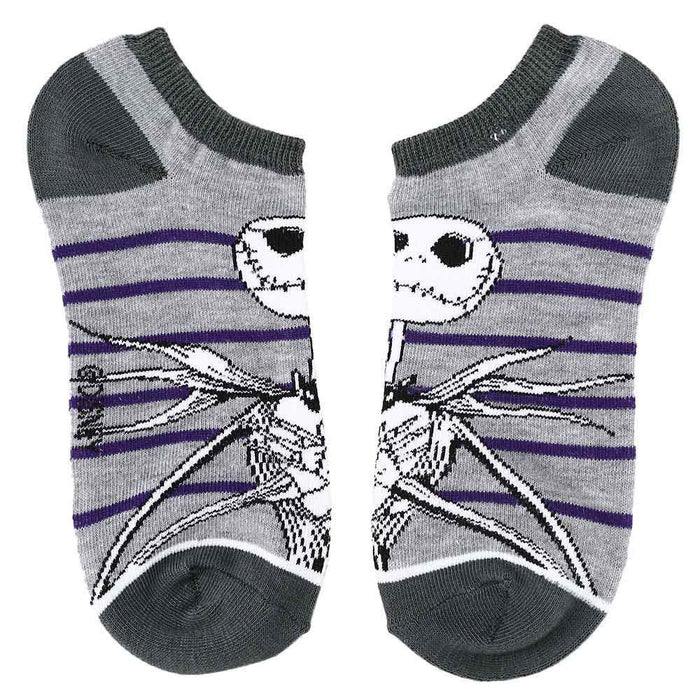 Bioworld The Nightmare Before Christmas Ankle Socks, 5 Pairs