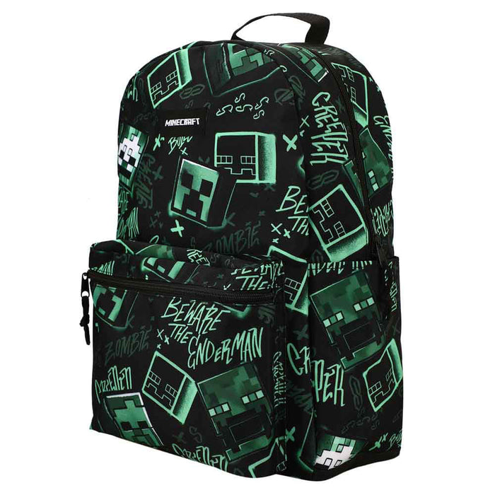 Bioworld Minecraft AOP Laptop Backpack