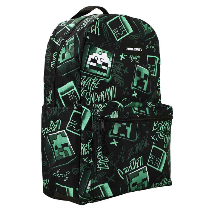 Bioworld Minecraft AOP Laptop Backpack