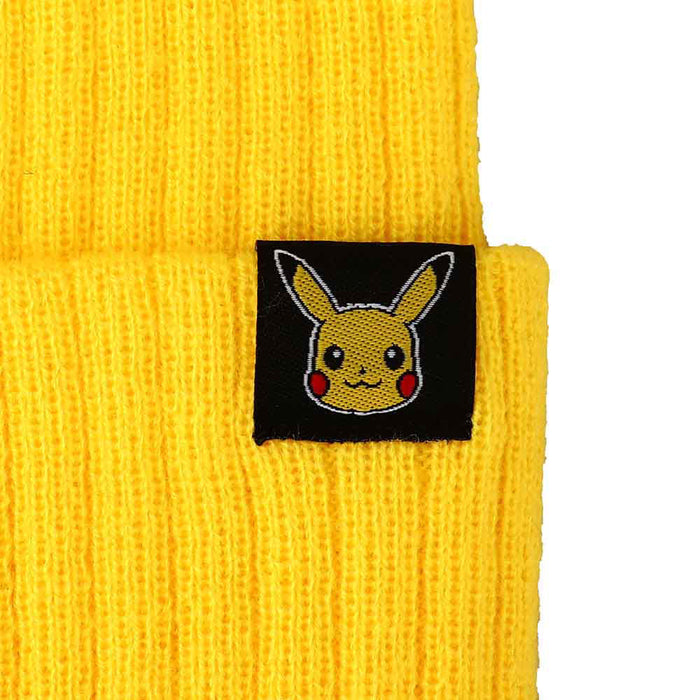 Pokemon Pikachu 3D Cosplay Cuff Beanie