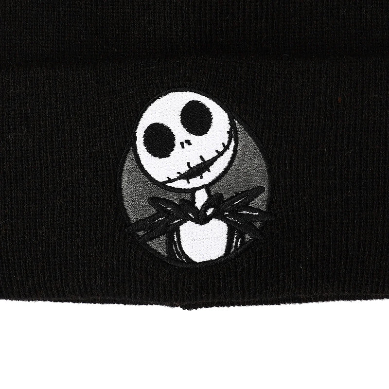 The Nightmare Before Christmas Jack Skellington Black Cuff Beanie