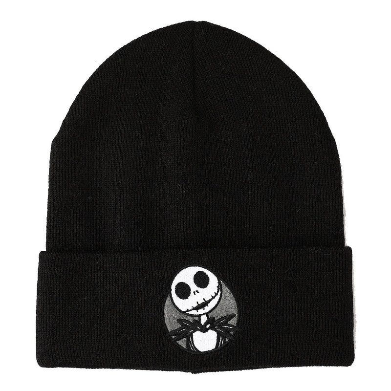 The Nightmare Before Christmas Jack Skellington Black Cuff Beanie