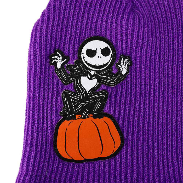 Bioworld The Nightmare Before Christmas Jack Peek-a-Boo Cuff Beanie