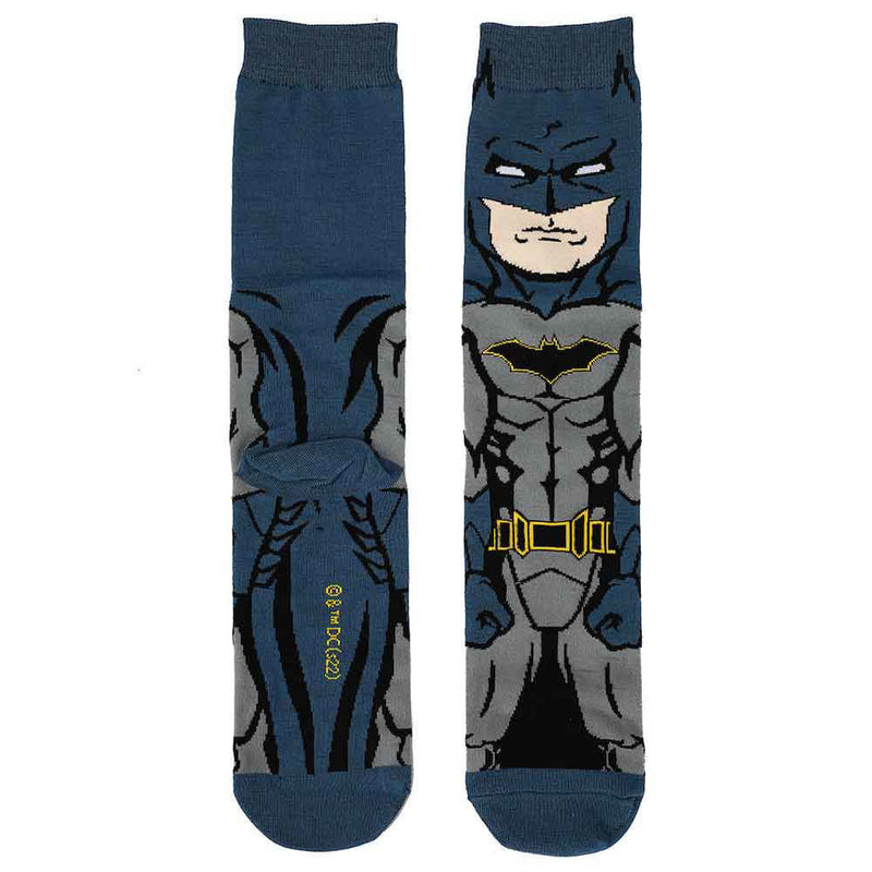 Bioworld DC Comics Justice League Mens Crew Socks, 3 Pairs