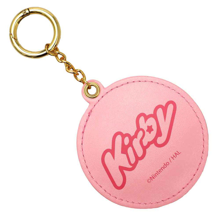 Kirby Pink Face Puff 2D Keychain