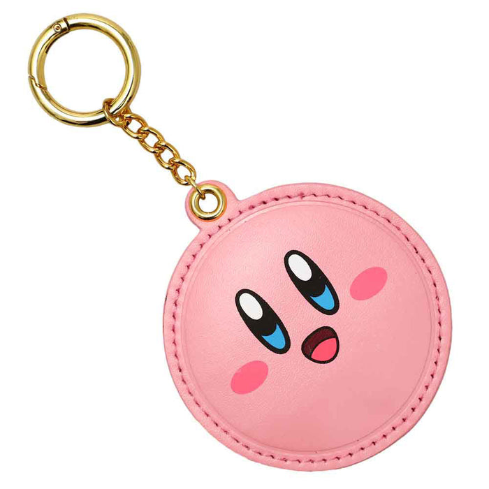 Kirby Pink Face Puff 2D Keychain