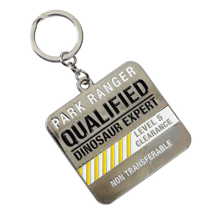 Jurassic Park Qualified Park Ranger Keychain