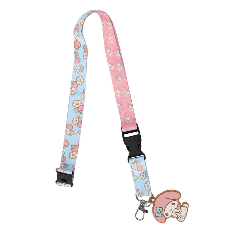 Sanrio My Melody Floral Reversible Lanyard