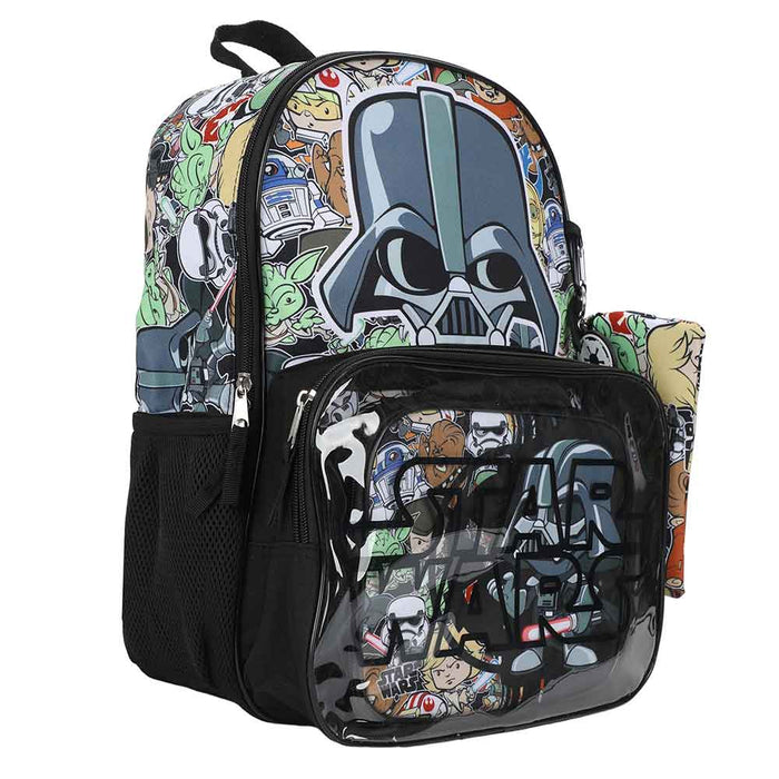 Bioworld Star Wars Classic Youth Backpack, Set of 4 pieces