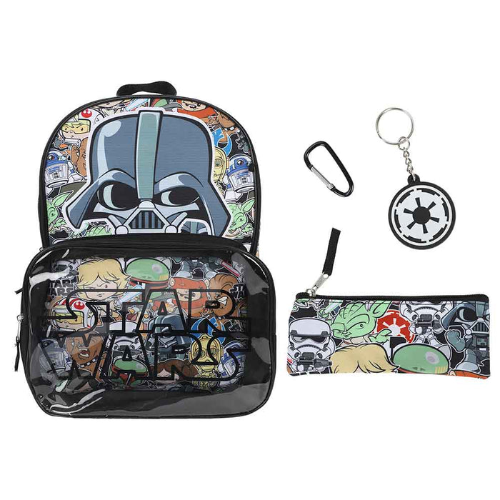 Bioworld Star Wars Classic Youth Backpack, Set of 4 pieces