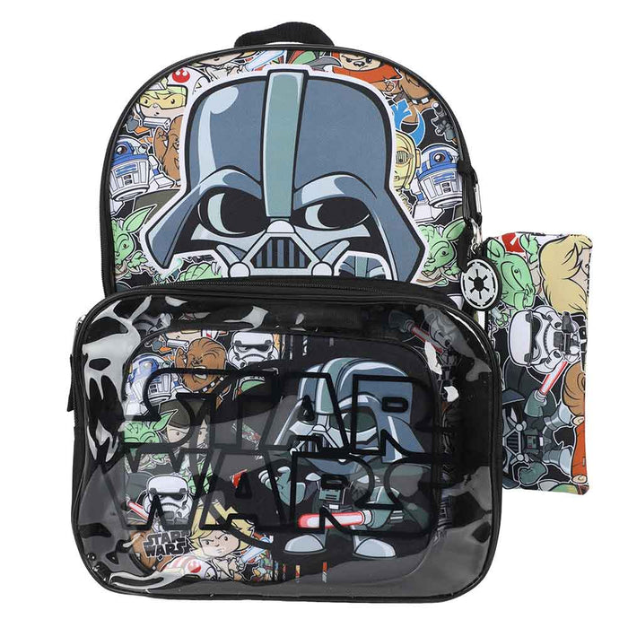 Bioworld Star Wars Classic Youth Backpack, Set of 4 pieces