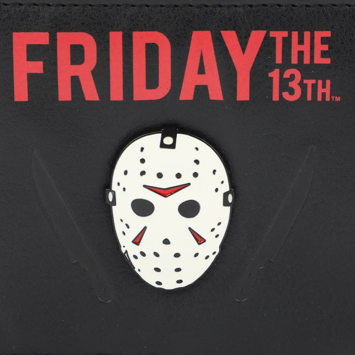 Friday The 13th Jason Mask Bi-Fold Wallet