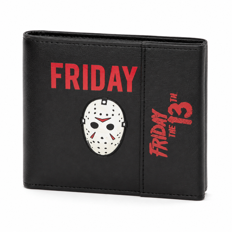 Friday The 13th Jason Mask Bi-Fold Wallet