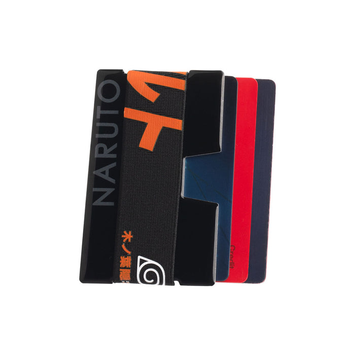 Naruto Kanji Slim Minimalist Card Holder