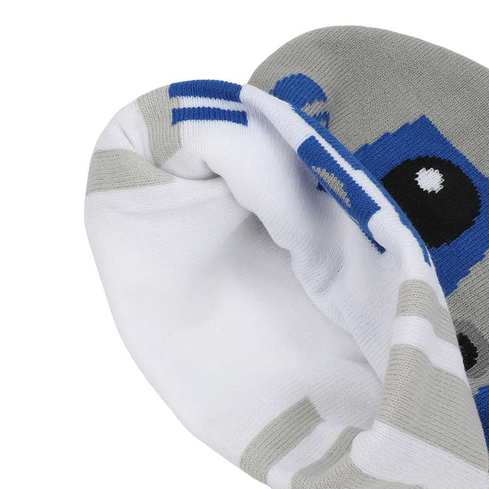 Bioworld Star Wars R2-D2 Big Face Cuff Beanie