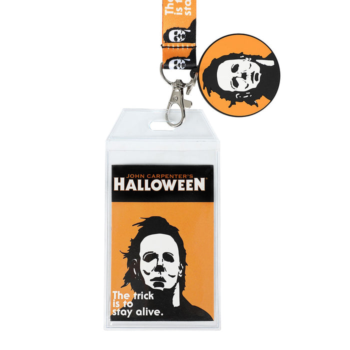 Halloween Michael Myers Stay Alive Lanyard