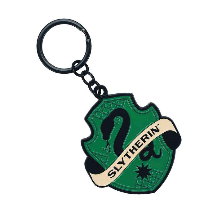 Harry Potter Slytherin Crest Enamel Filled Keychain