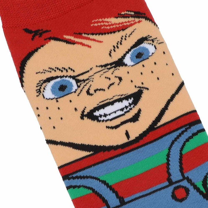 Chucky & Tiffany Animigos 360 Mens Crew Socks