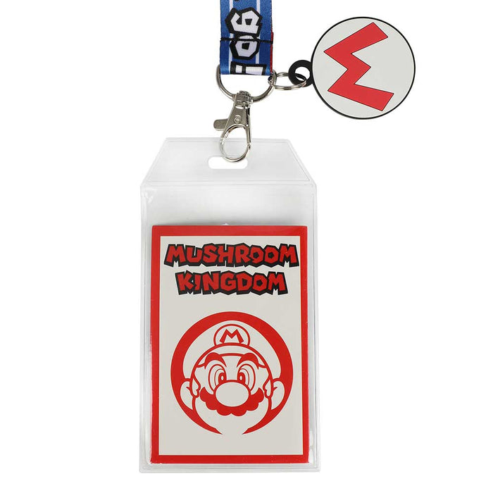 Bioworld Super Mario Mushroom Kingdom Lanyard