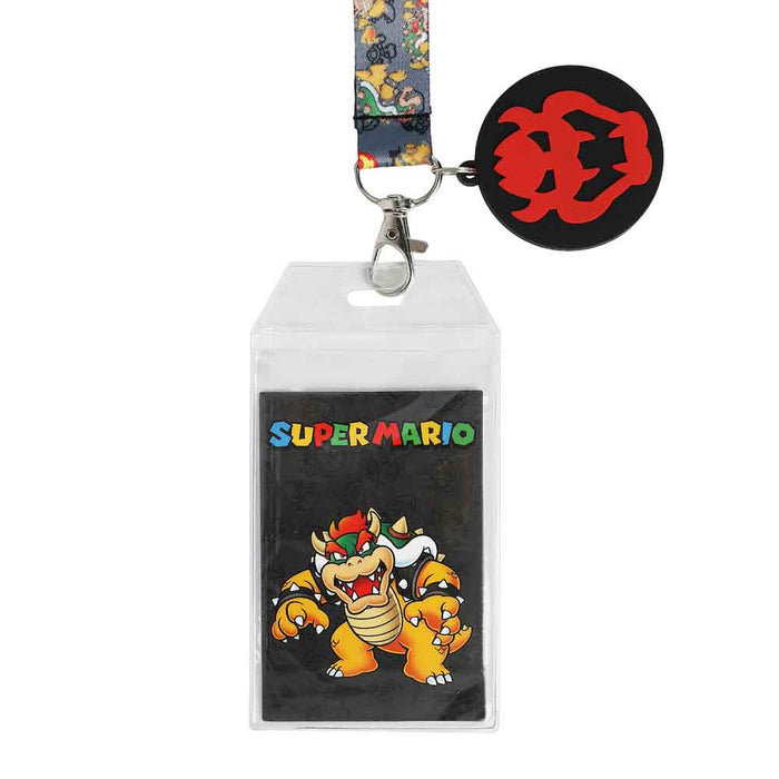 Super Mario Bowser AOP Lanyard