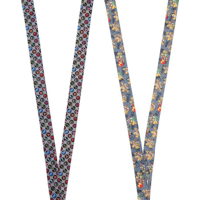 Super Mario Bowser AOP Lanyard