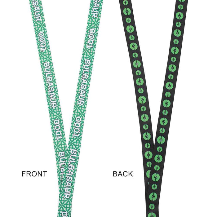 Pokemon Bulbasaur Kanto Region AOP Lanyard