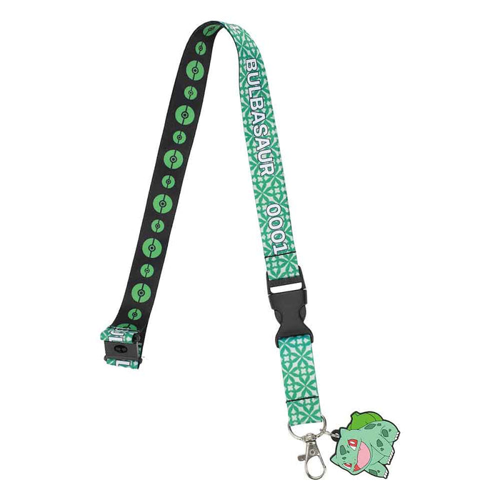 Pokemon Bulbasaur Kanto Region AOP Lanyard