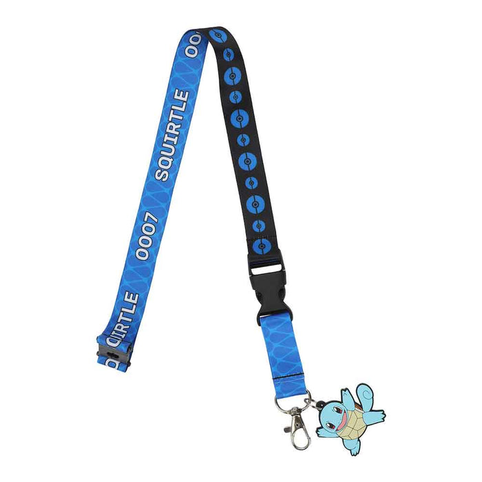 Pokemon Squirtle Kanto Region Lanyard