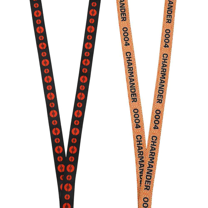 Pokemon Faces Charmander Kanto Region Lanyard