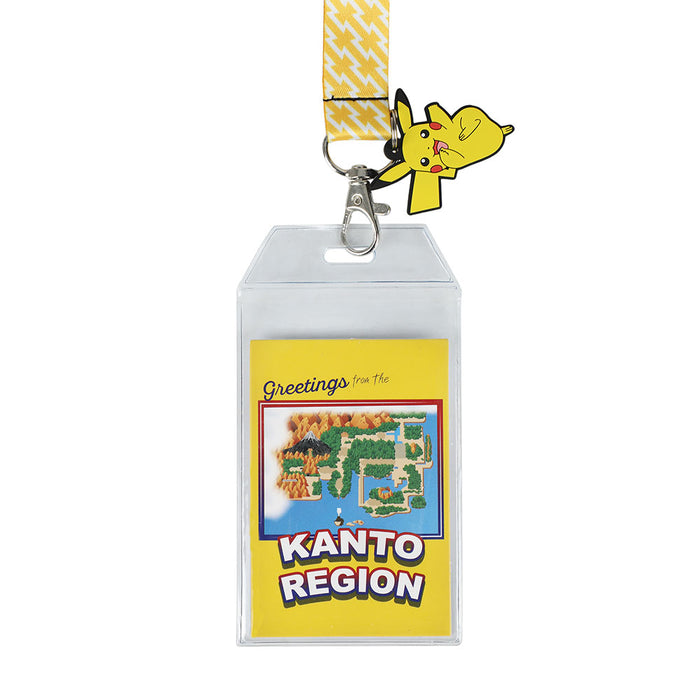 Pokemon Pikachu Kanto Region Lanyard