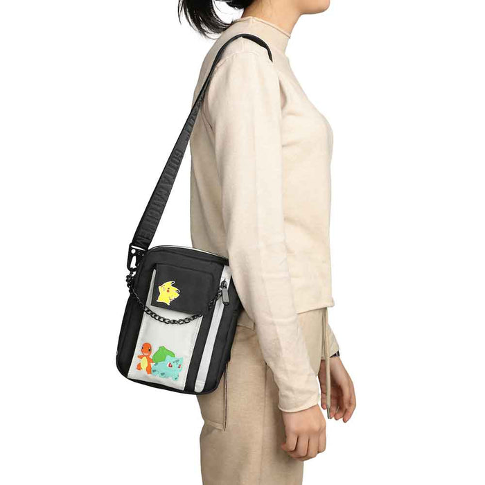 Pokemon Characters Mini Messenger Crossbody Bag