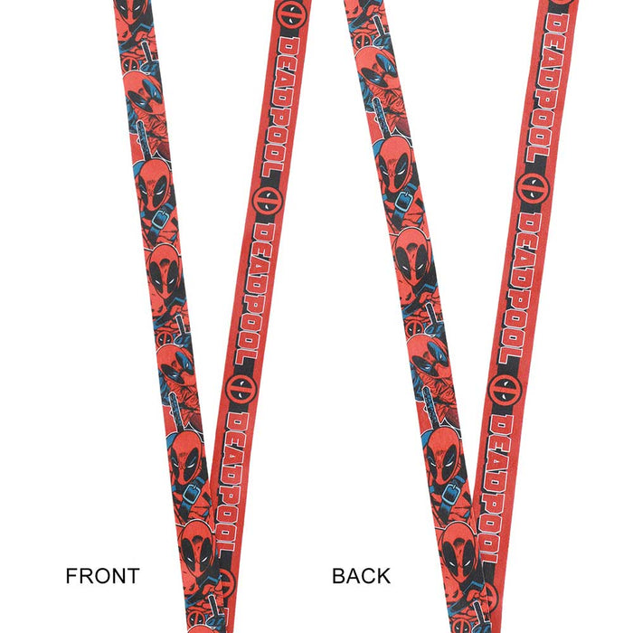 Marvel Deadpool Logo Lanyard