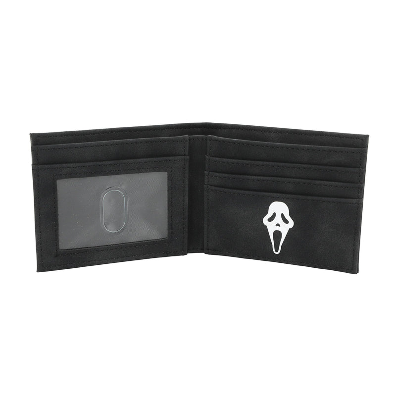 Ghost Face Logo Bi-Fold Wallet