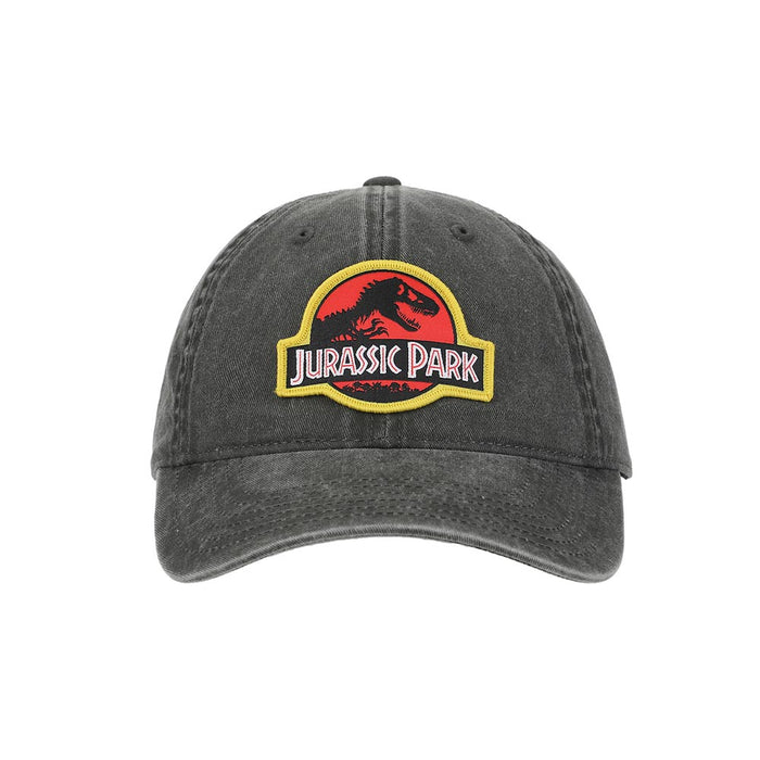 Jurassic Park Logo Embroidered Baseball Hat