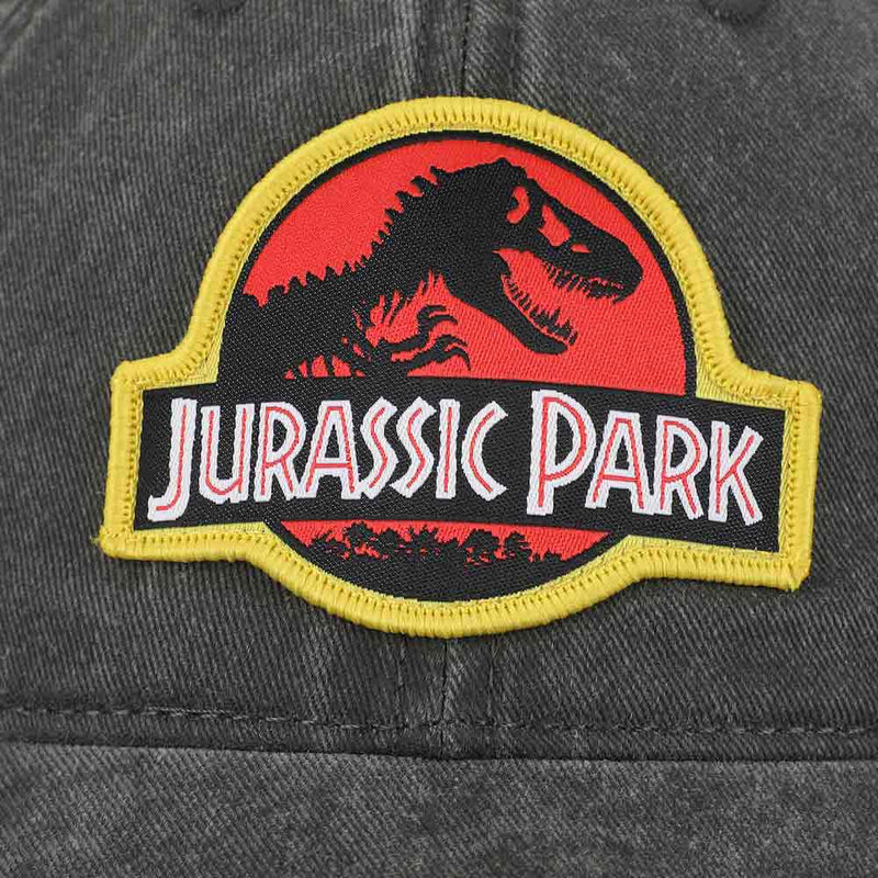 Jurassic Park Logo Embroidered Baseball Hat