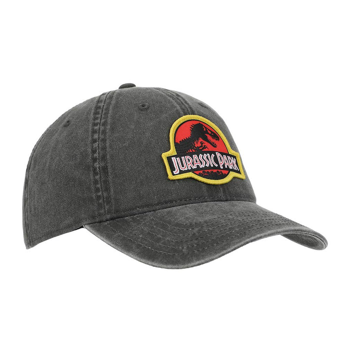 Jurassic Park Logo Embroidered Baseball Hat