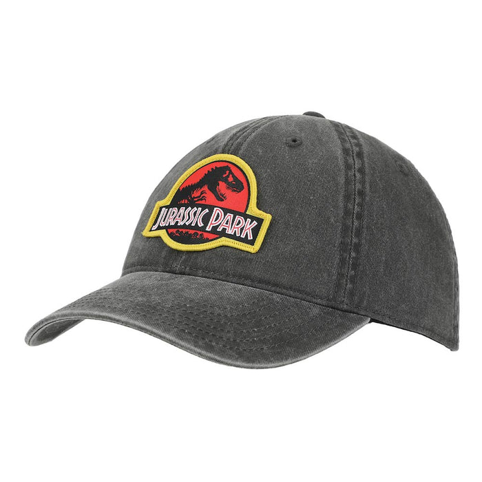 Jurassic Park Logo Embroidered Baseball Hat