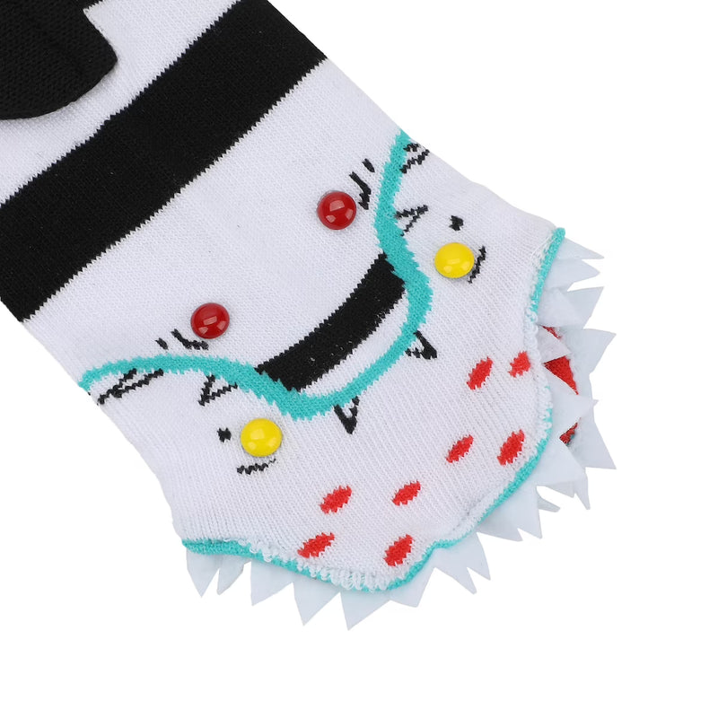 Beetlejuice 3D Sandworms Mens Crew Socks