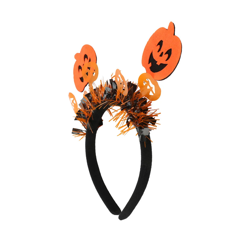 Halloween Bats & Pumpkins Cosplay Headbands, Set of 2 pieces