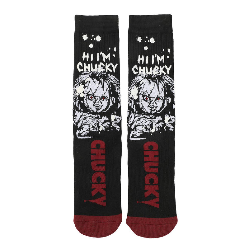 Chucky UV Color-Change Mens Crew Socks