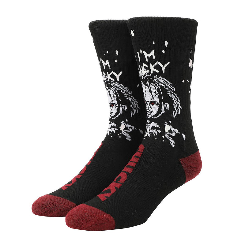 Chucky UV Color-Change Mens Crew Socks