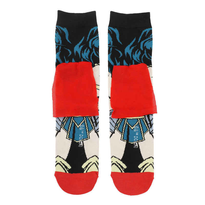 DC Comics Wonder Woman Cape Animigos 360 Men’s Crew Socks