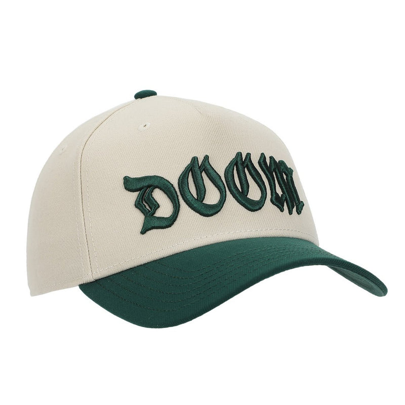 Marvel Dr. Doom Off-White & Green A-Frame Snapback Hat